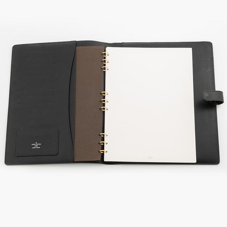 Louis Vuitton, "Taiga Mens Large Agenda Cover",
