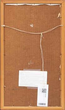 ENNO HALLEK, olja on pannel, signed.