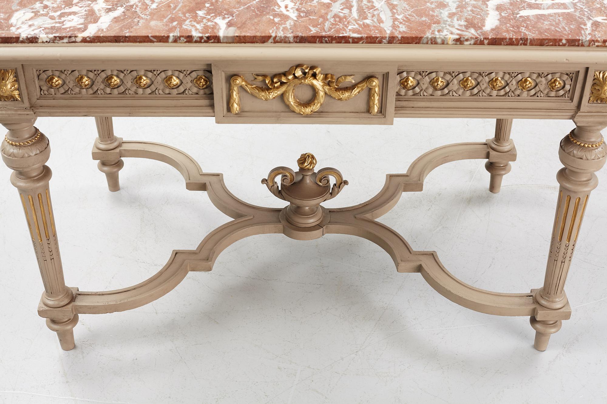 Salongsbord, Louis XVI-stil, 1900-talets första hälft.