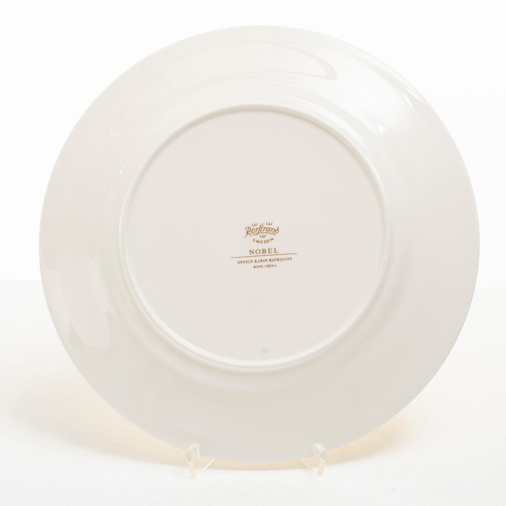 Karin Björquist, 37 service pcs, 'Nobel', Rörstrand.