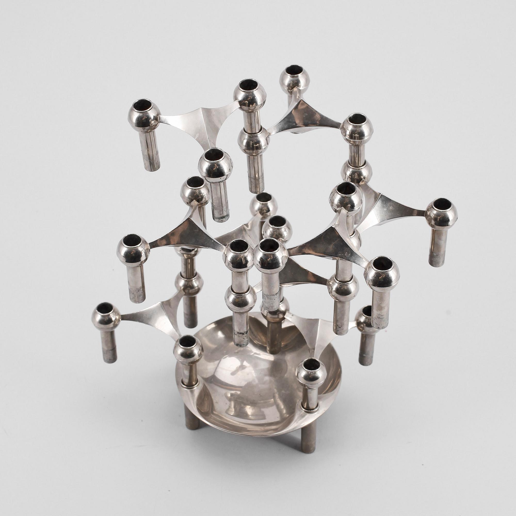 LJUSSTAKAR, 10 st, Ceasar Stoffi, Nagel, BMF Tyskland, 1900-talets andra hälft.