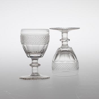 STARKVINSGLAS, 12 st, 1800-talets slut.