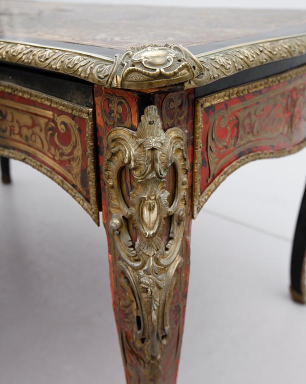 SKRIVBORD, boulle-arbete, Frankrike, 1800-tal.
