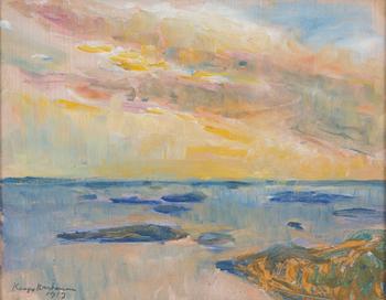 Kaapo Wirtanen, oil on board, signed and dated 1913.