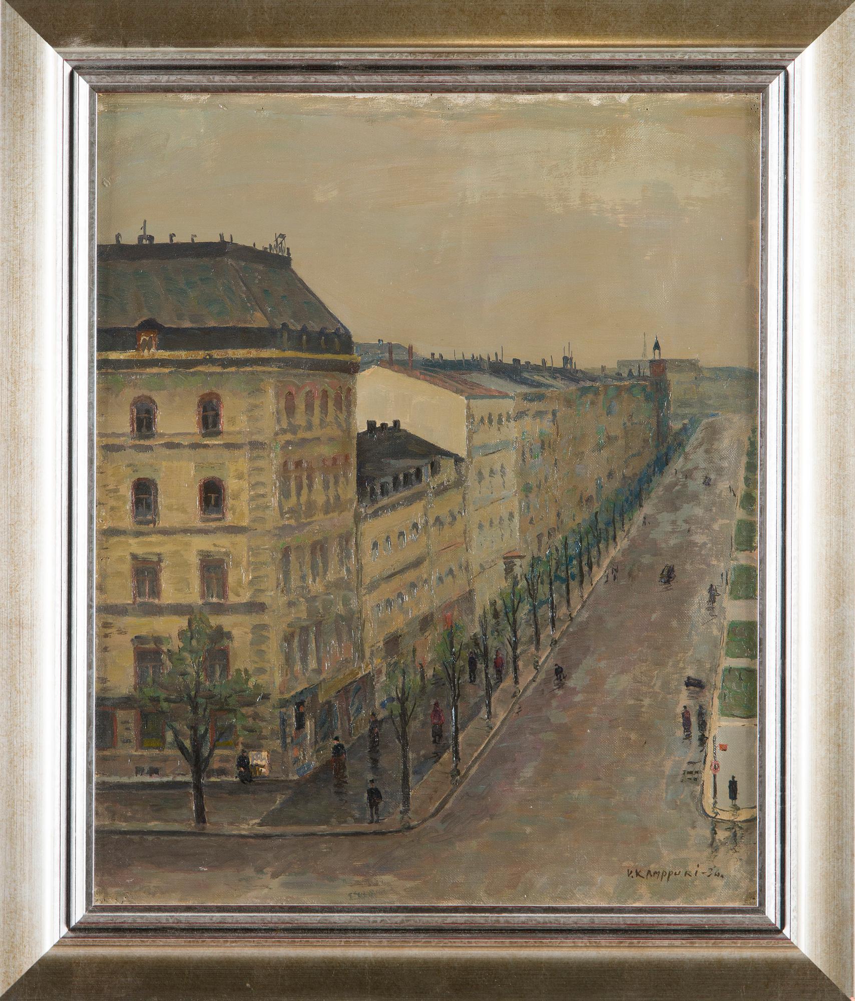 Väinö Kamppuri, Kaupunkinäkymä.