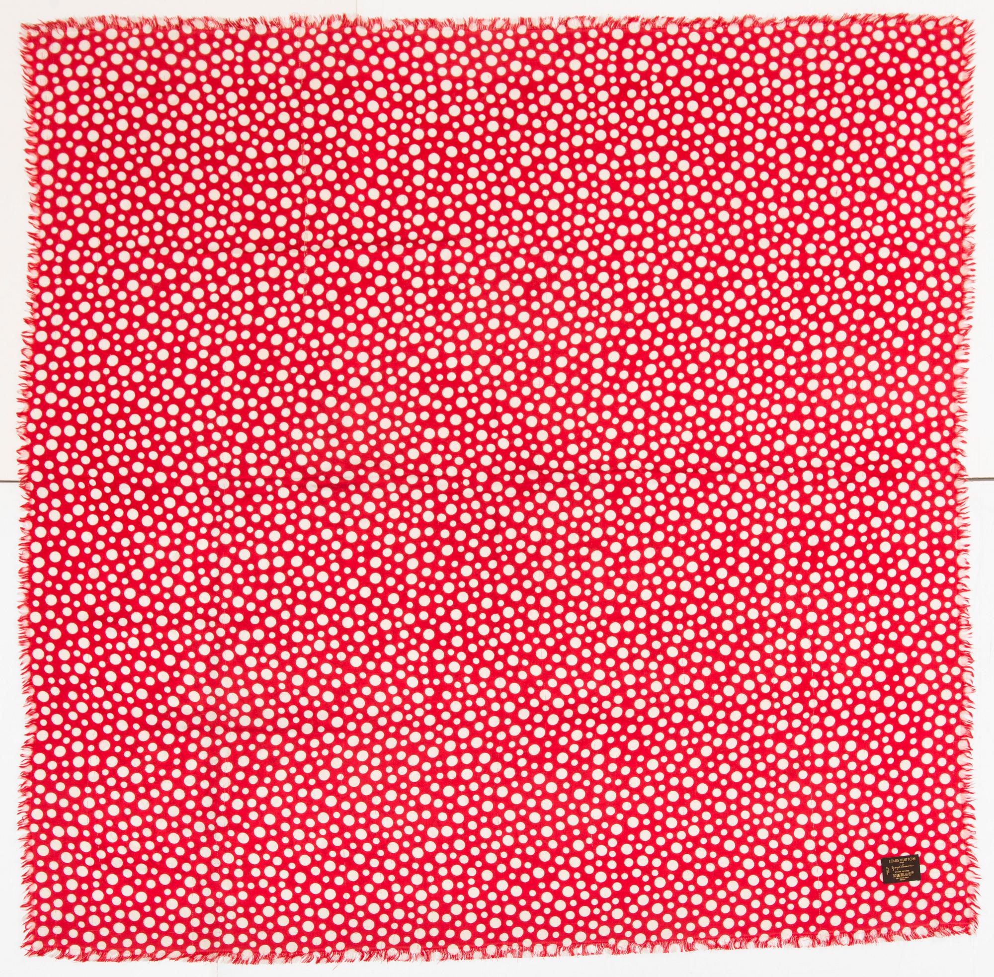 Louis Vuitton x Yayoi Kusama, sjal, "Infinity Dots Scarf".