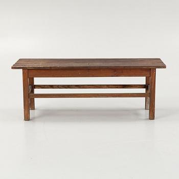 Carl Malmsten, trädgårdsmöbel, 5 delar, "Bergshamra", Igelstaverken.