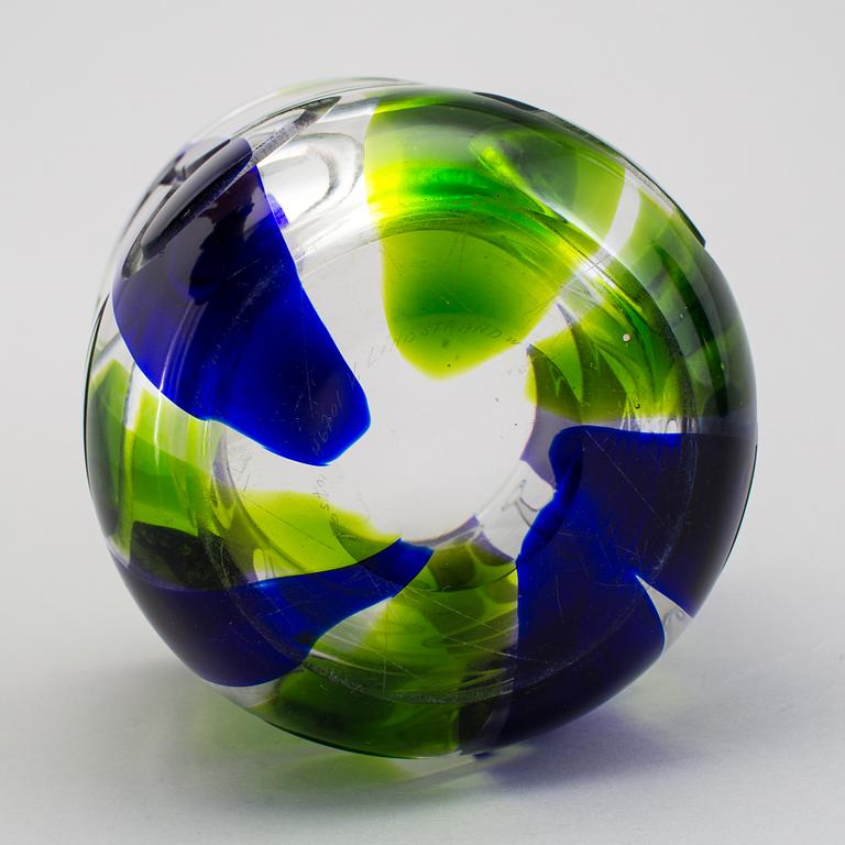 VICKE LINDSTRAND, vas i glas, Kosta 1960-tal.