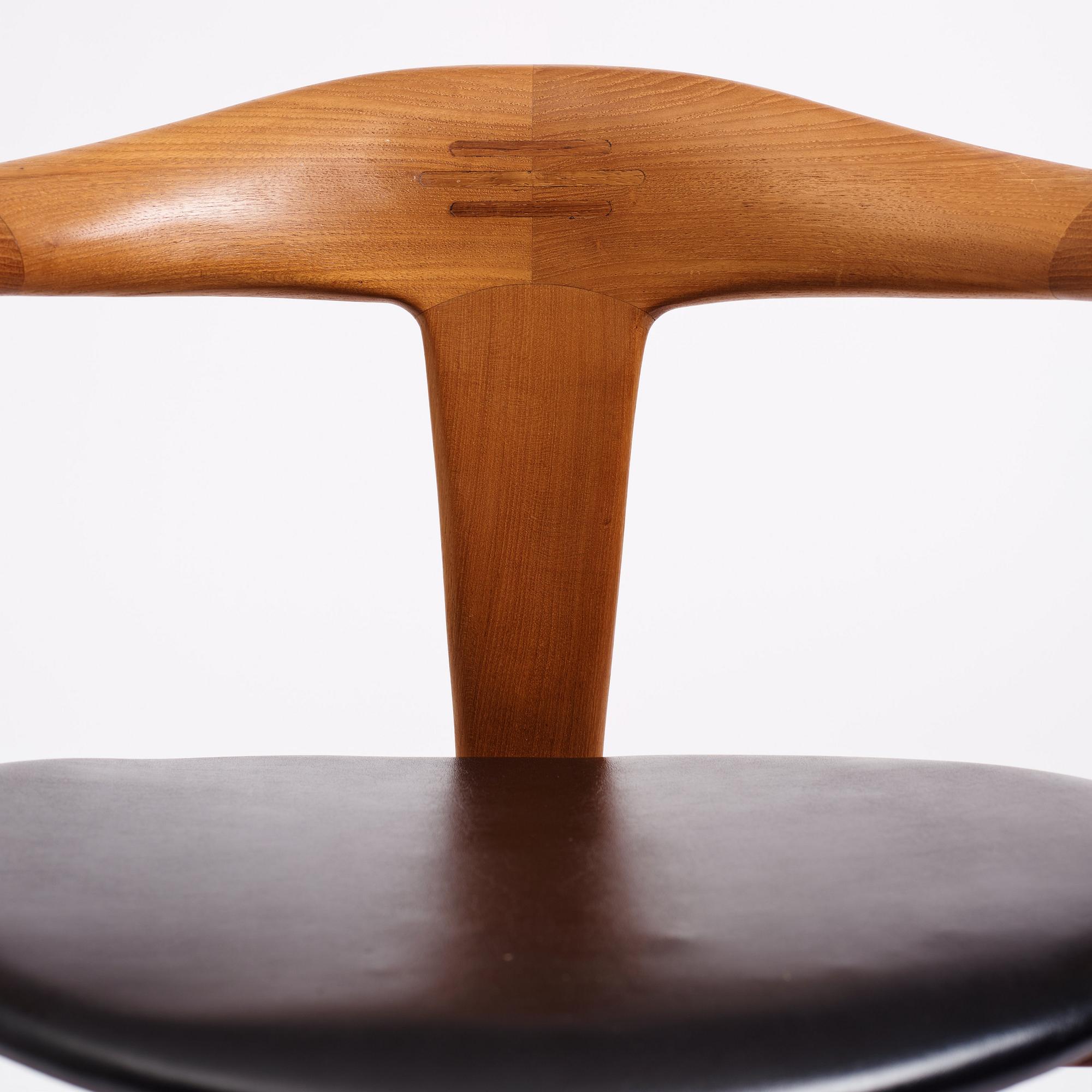 Erik Andersen & Palle Pedersen a teak chair, Randers Møbelfabrik, Denmark 1950s.