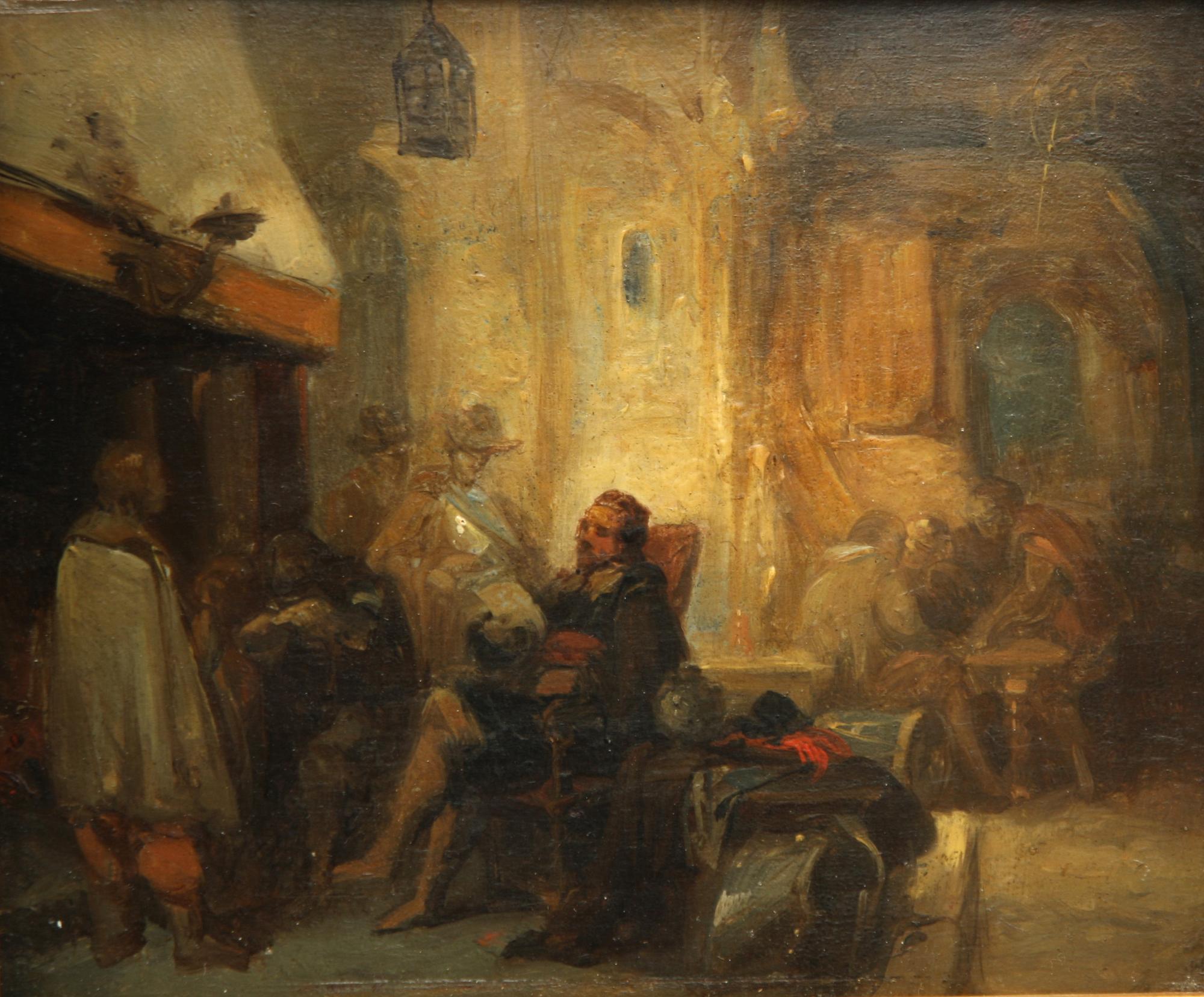 RICHARD PARKES BONINGTON, möjligen, olja på pannå.