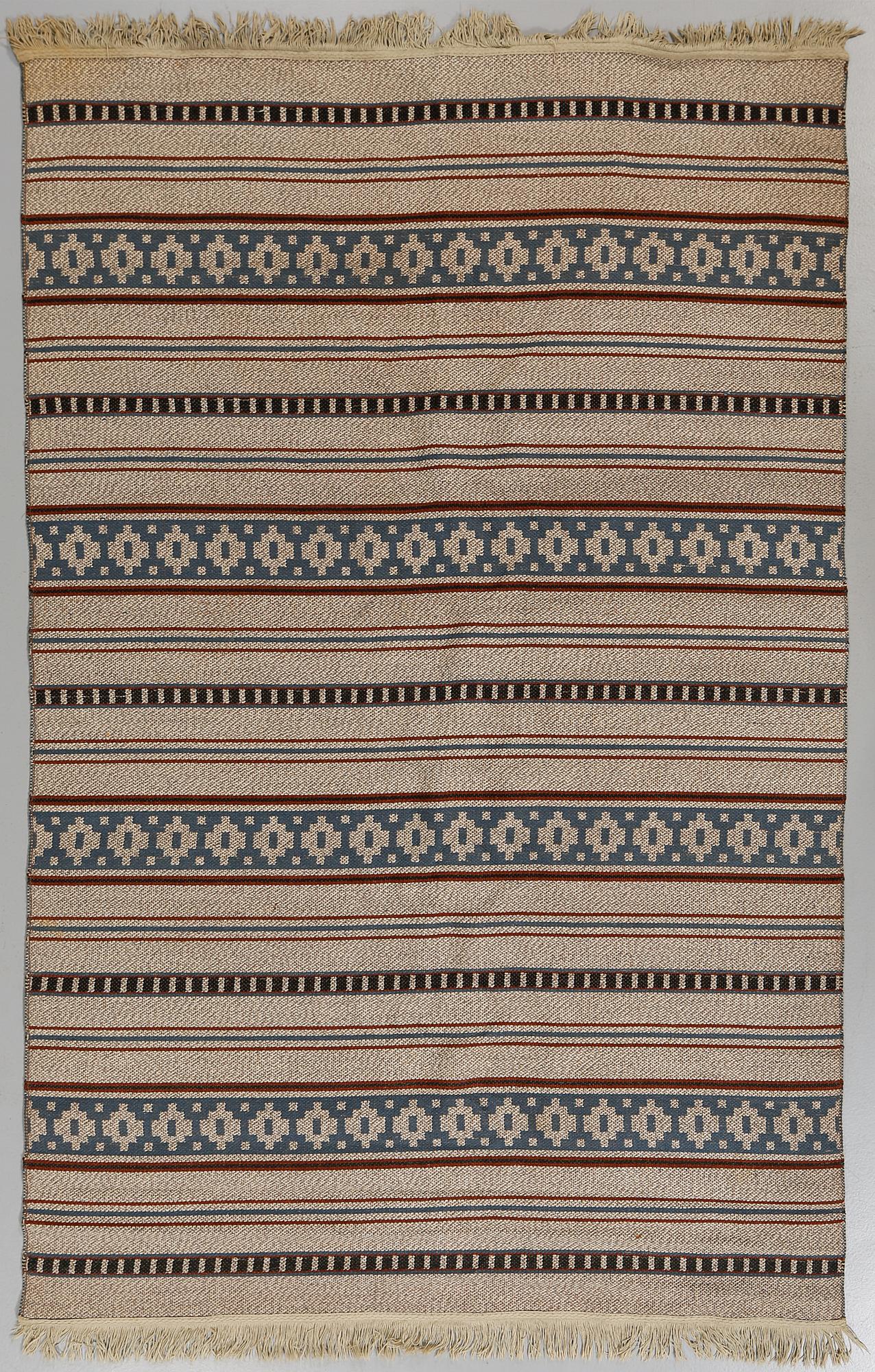 MATTA, dubbelväv, 1900-talets andra hälft, 238 x 152 cm.