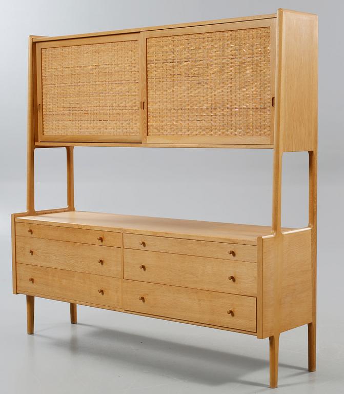 BOKHYLLA. Hans J Wegner, RY Möbler, Danmark, 1900-talets andra hälft.