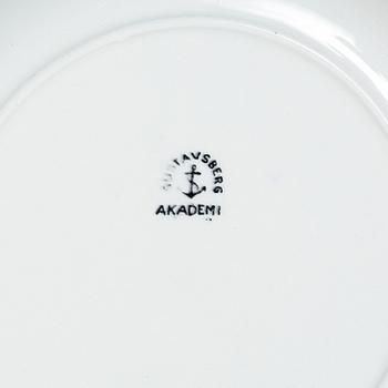 Wilhelm Kåge, 32-pieces of an 'Akademi' service, creamware, Gustavsberg, Sweden, 1936-39.