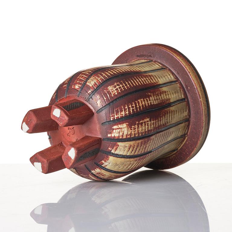 Wilhelm Kåge, a Farsta stoneware vase, Gustavsberg Studio 1940s-50s.