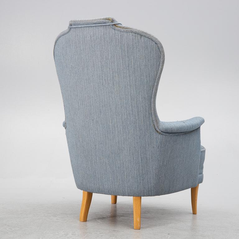 Carl Malmsten, a 'Farmor' easy chair, OH Sjögren Tranås second part of the 20th century..