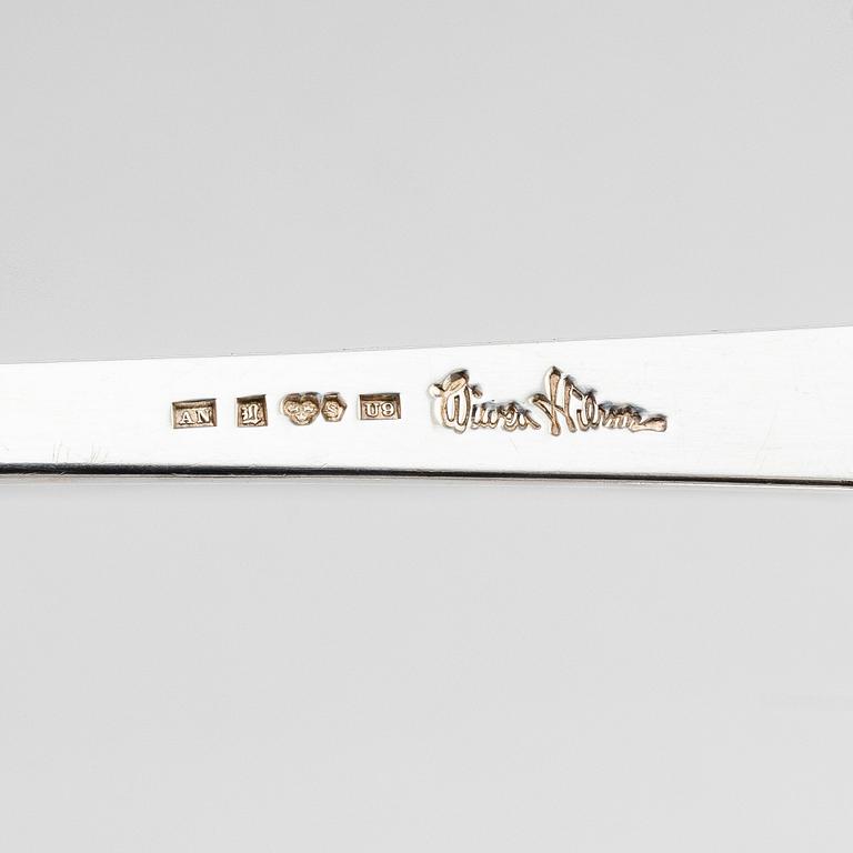 Wiwen Nilsson, a set of 51 pieces silver flatware, Lund Sweden 1960s-1970s.