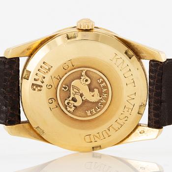 Omega, Seamaster, Calendar, wristwatch, 33.5 mm.