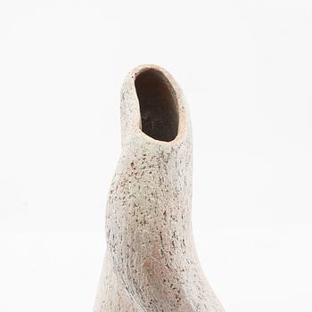 Karin Lindblom vase/sculpture signed stoneware.