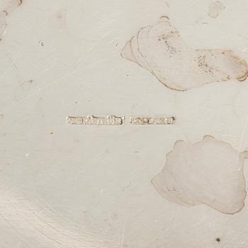 Karotter, ett par samt formar, ett par, nysilver, CG Råström.