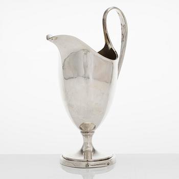 Joseph Hirschvogel, A silver cream jug, silver, Stuttgart around 1800.