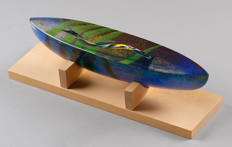 SKULPTUR, glas. Kosta Bertil Vallien. Atelier-91 8010-151/500.
