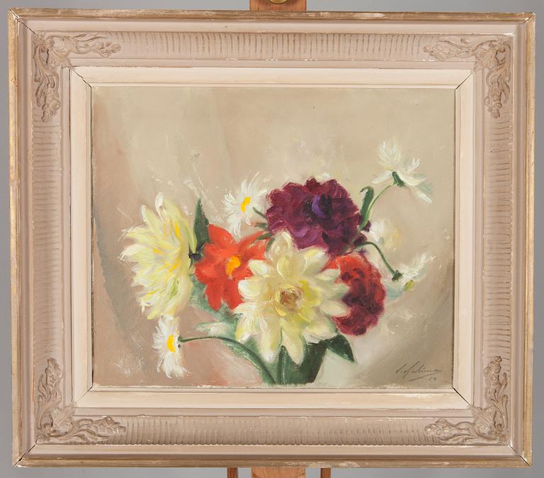 VELI KALIMA, olja på duk, signerad och daterad 64.