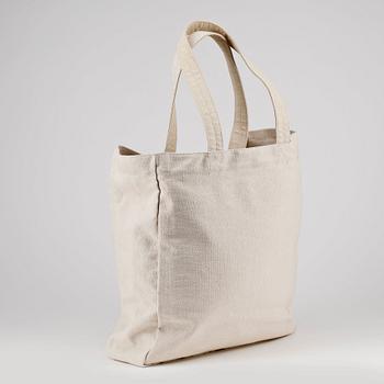 LOUIS VUITTON, a beige cotton canvas shoulder bag, "That's Love Canvas Tote GM", limited edition 2007.