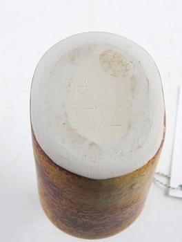 VAS, stengods, Stig Lindberg, Gustavsbergs studio, sign.