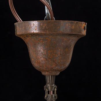 A PETER BEHRENS "LUZETTE" CEILING LAMP, AEG first half of 20th century.