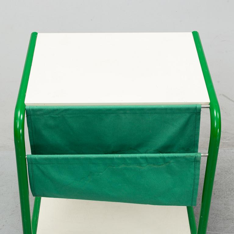 Four 'Strajk' tables on wheels by Thomas Jelinek, IKEA, 1970's.
