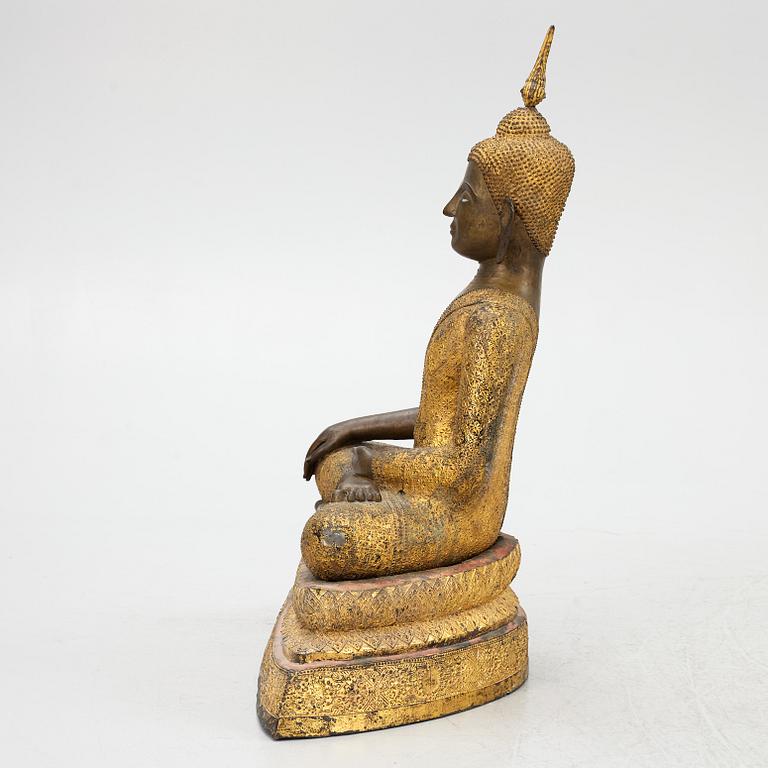 Budda, brons, Thailand, 1900-tal.