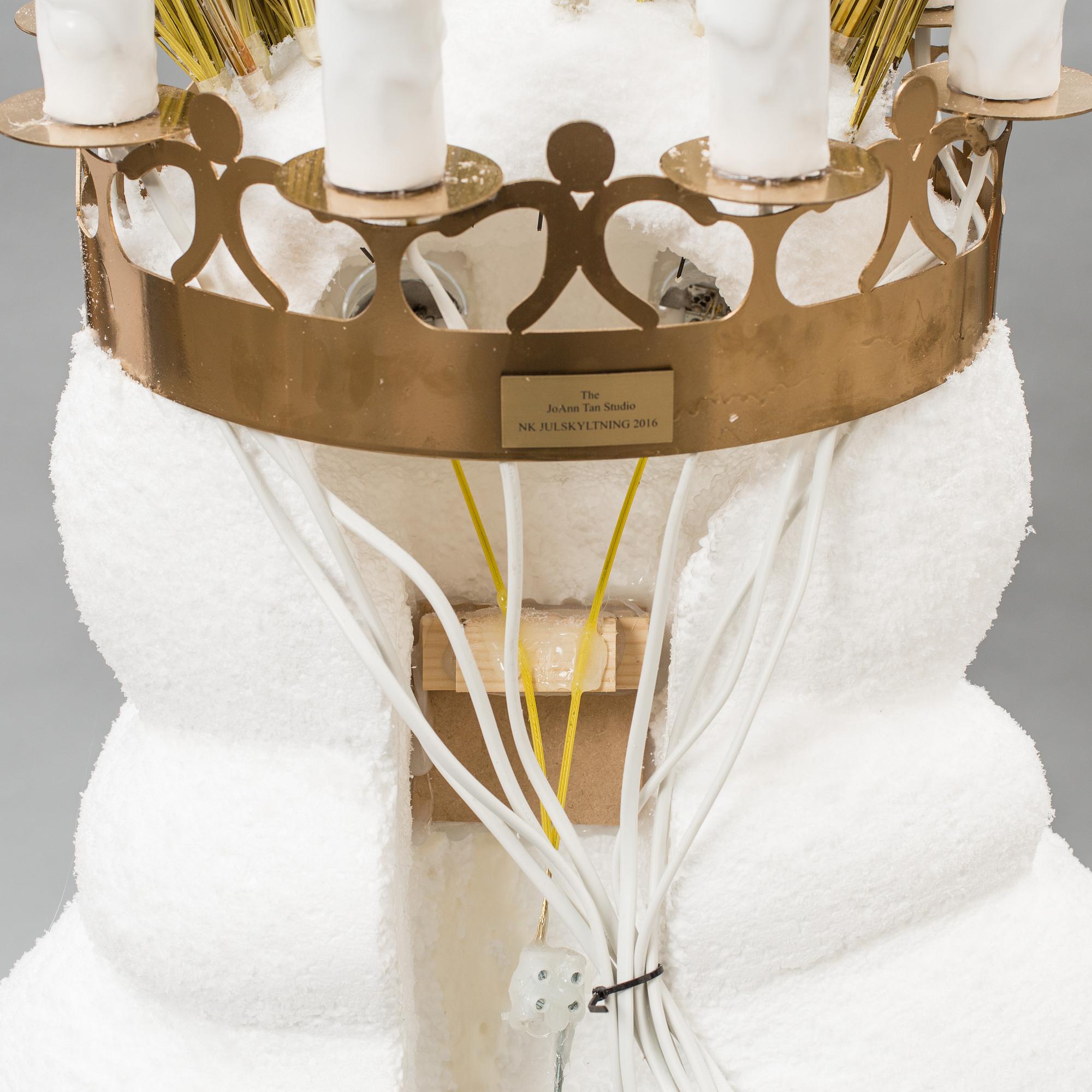 A Lucia figure made by JoAnn Tan Studio for NK 2016.