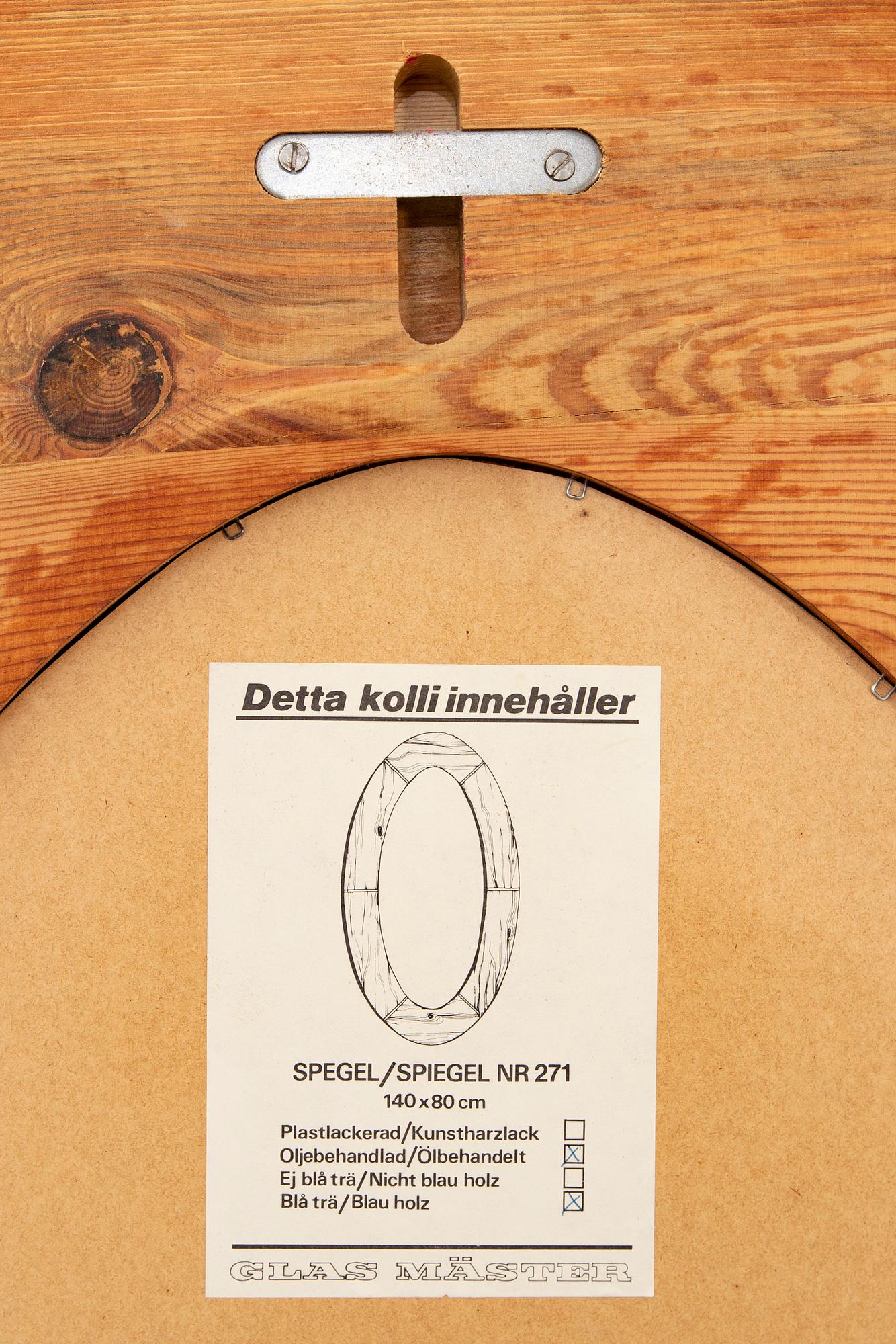 SPEGEL, Glasmäster, 1900-talets andra hälft.