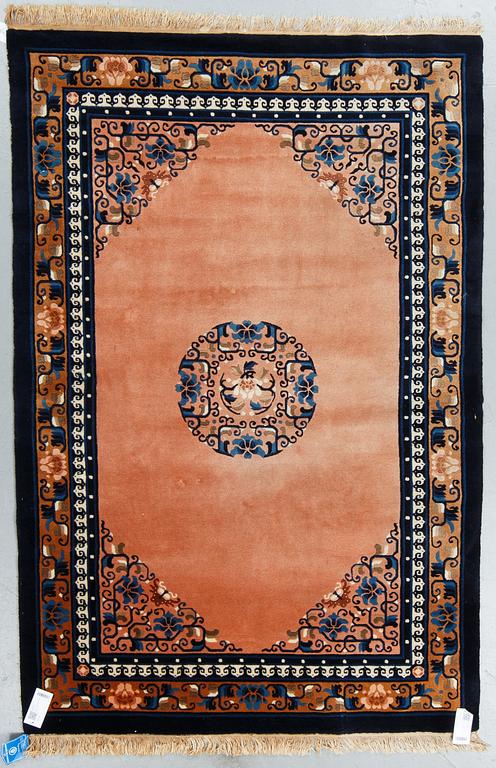 A rug, Old Kina, ca 198 x 130 cm.