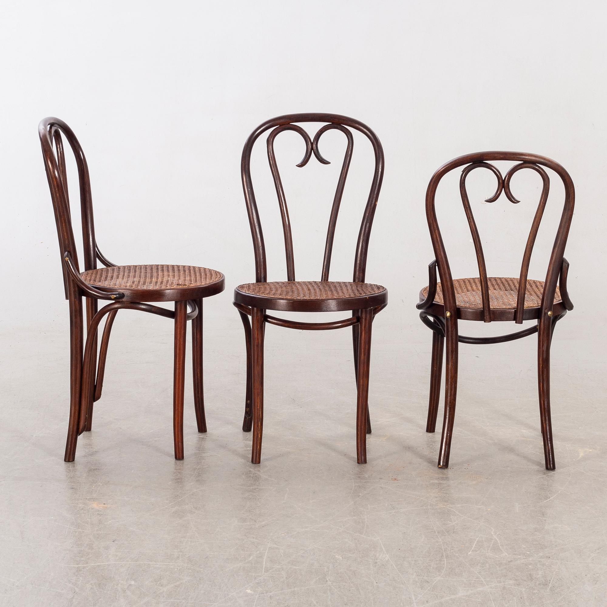 STOLAR, 6 st, snarlika,  1900-talets första hälft.