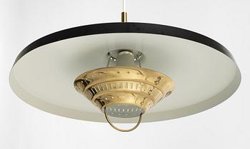 Boréns, a ceiling lamp model 3359, Borås, 1950s.