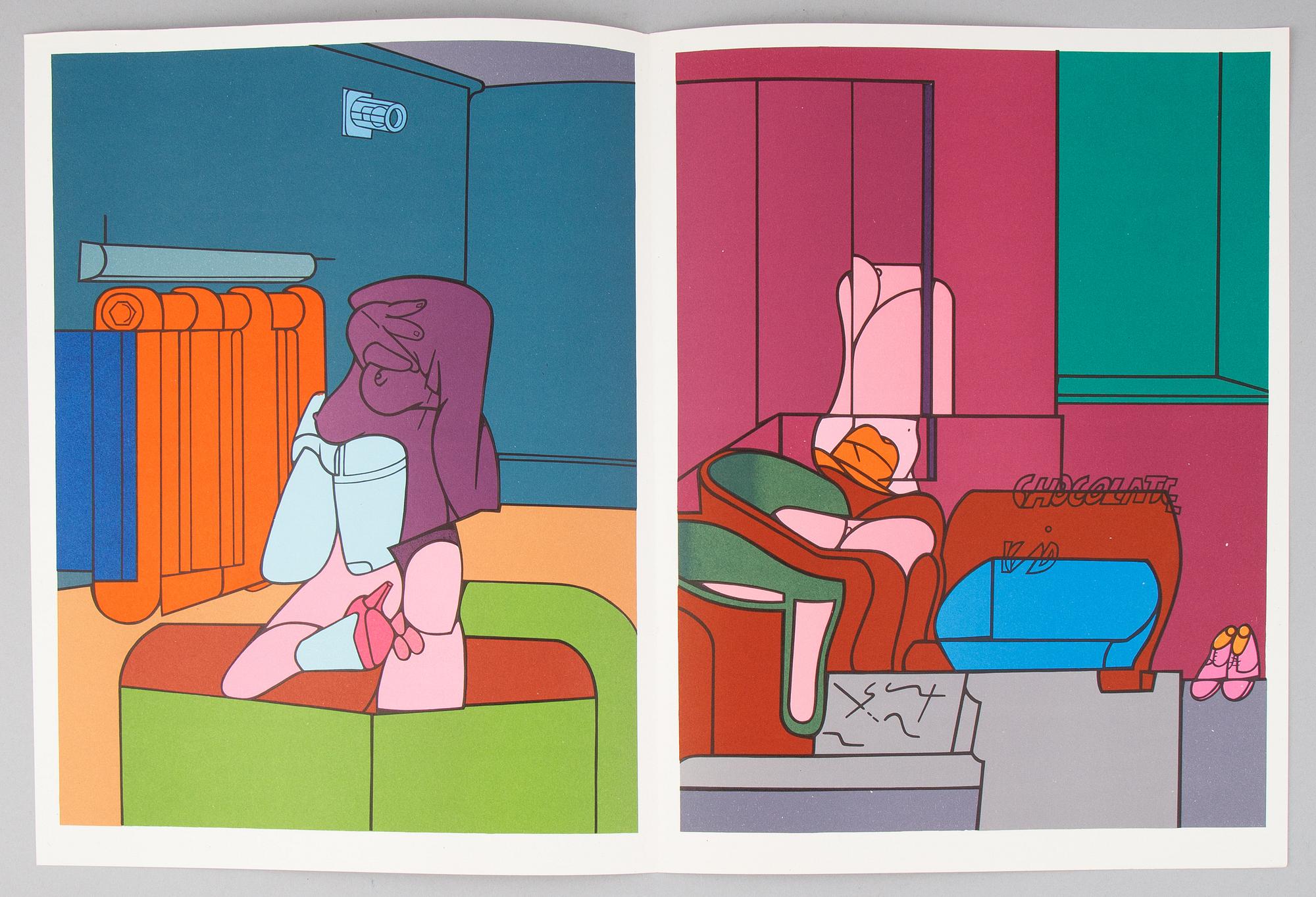 Derrière Le Miroir, 6 st tidskrifter, bland annat Adami, Braque, Miró, utgivna av Maeght.