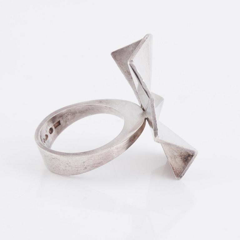 Rey Urban, a sterling silver ring, Stockholm.