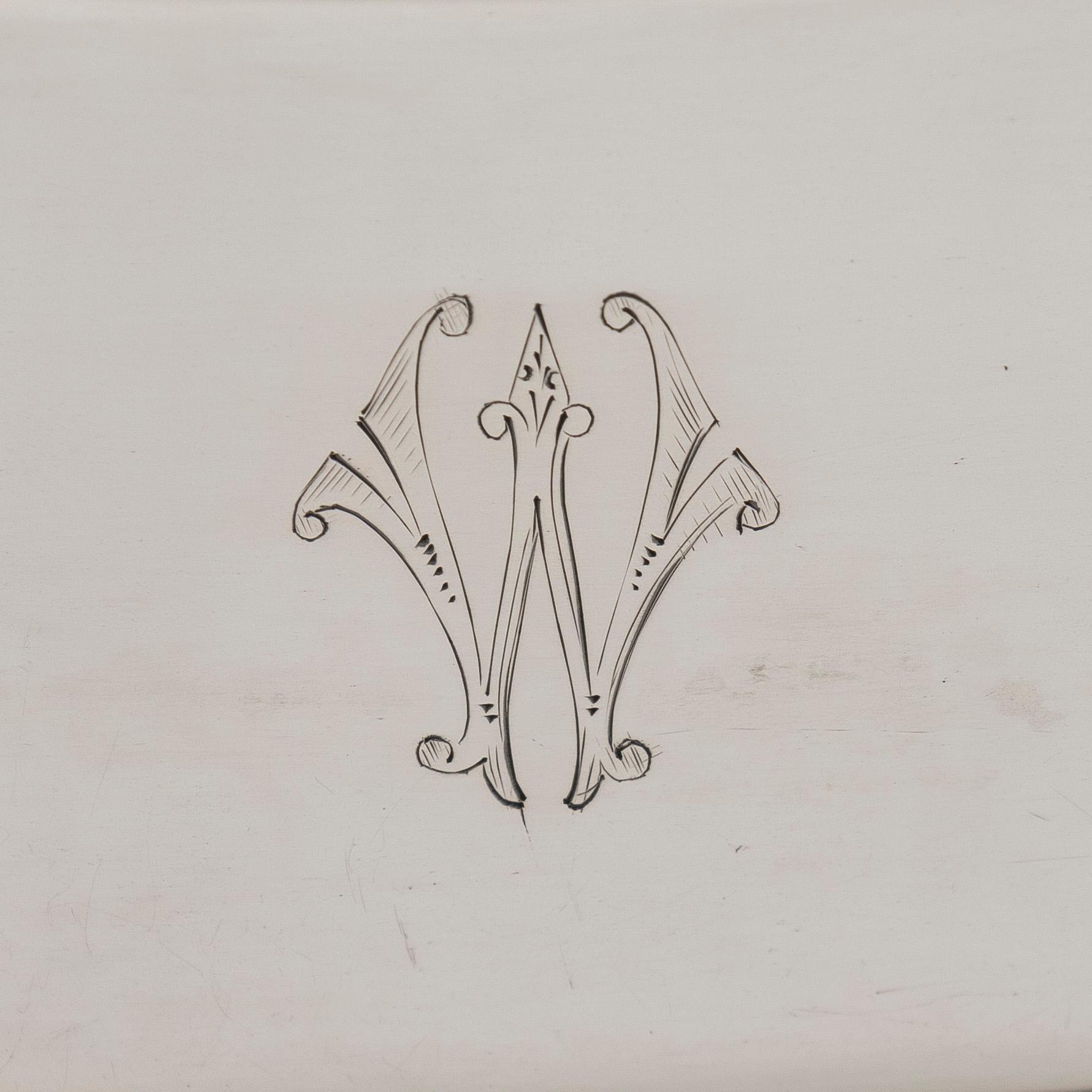 Jacob Wiberg, brödkorg, silver, Moskva 1836.