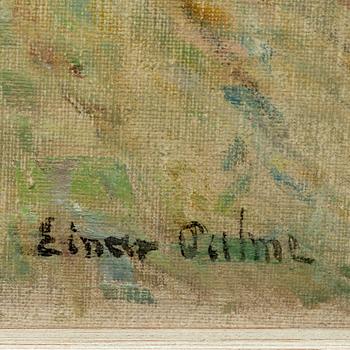 Einar Palme, Trädgårdsscen.