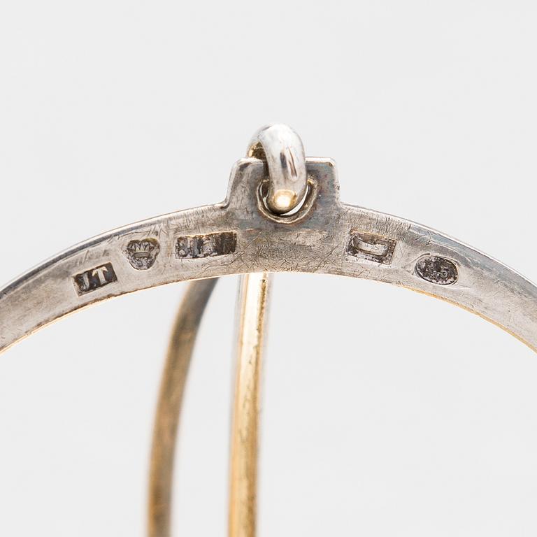 Hedelmäveitsiä, 6 kpl, maljaja teesihti, hopeaa, suomi 1922-31.