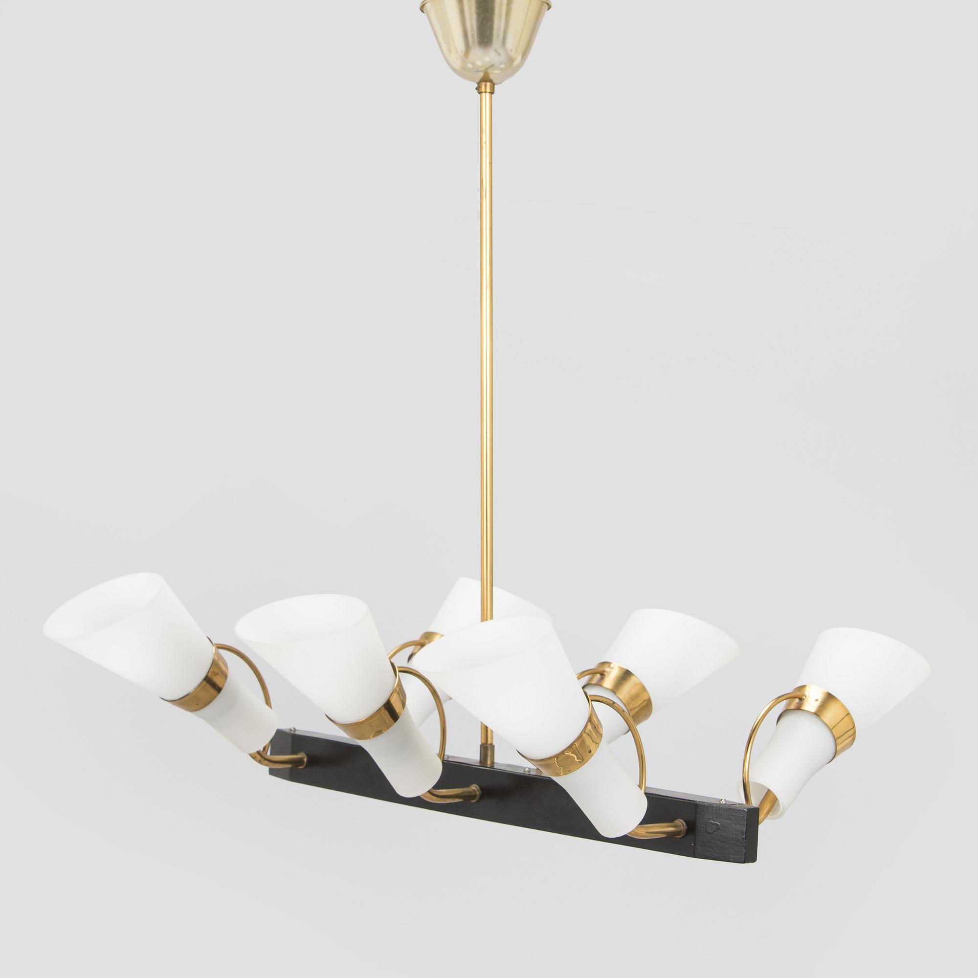 A mid-20th century ceiling light.