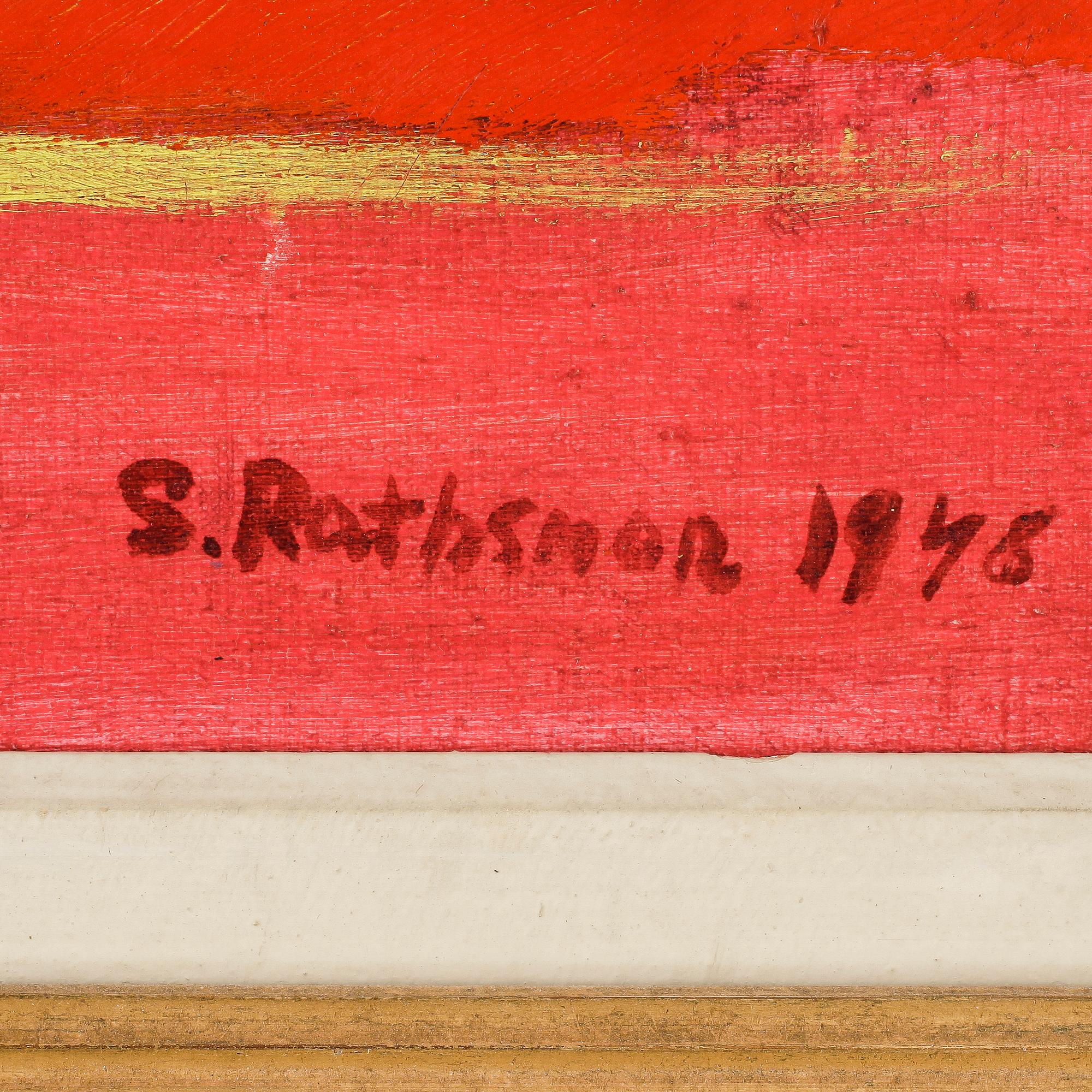 SIRI RATHSMAN, olja på duk, signerad och daterad 1948.