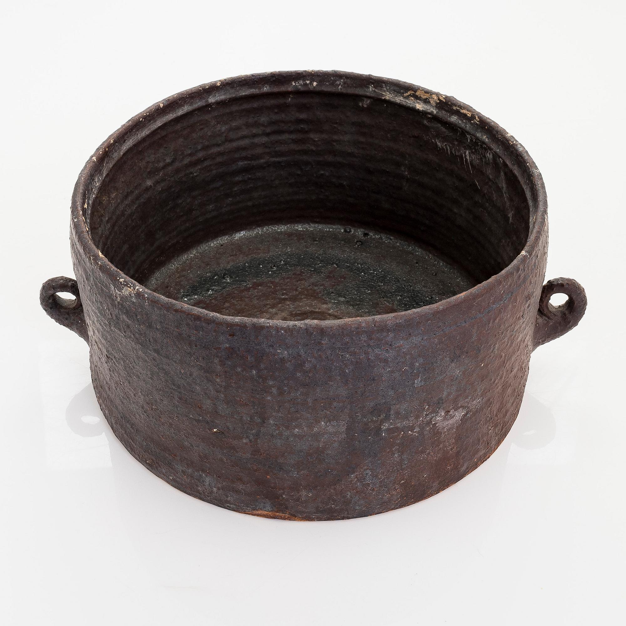 Raija Tuumi, skål, stengods, signerad RT Arabia 1967.