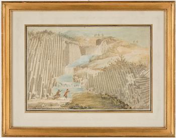 Louis Belanger · LOUIS BELANGER, akvarell, signerad och daterad 1780.