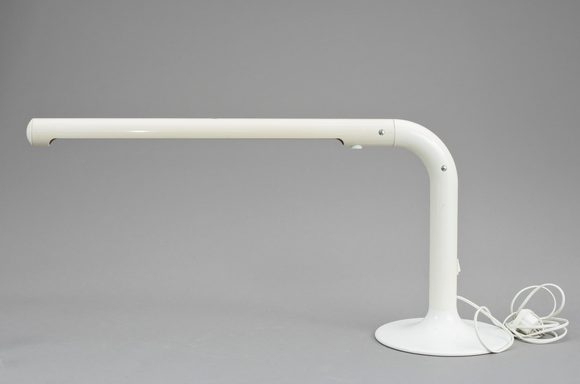 BORDSLAMPA, "Tuben", Anders Pehrson, Atelje Lyktan, Åhus, 1900-talets andra hälft.