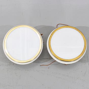 LOUIS POULSEN, a pair of wall lamps, Denmark.