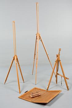 STAFFLIER,  3 stycken, Beckers, 1900-talets andra hälft.