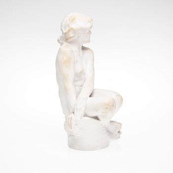 LAURI LEPPÄNEN, skulptur, gips, signerad Leppänen i godset.