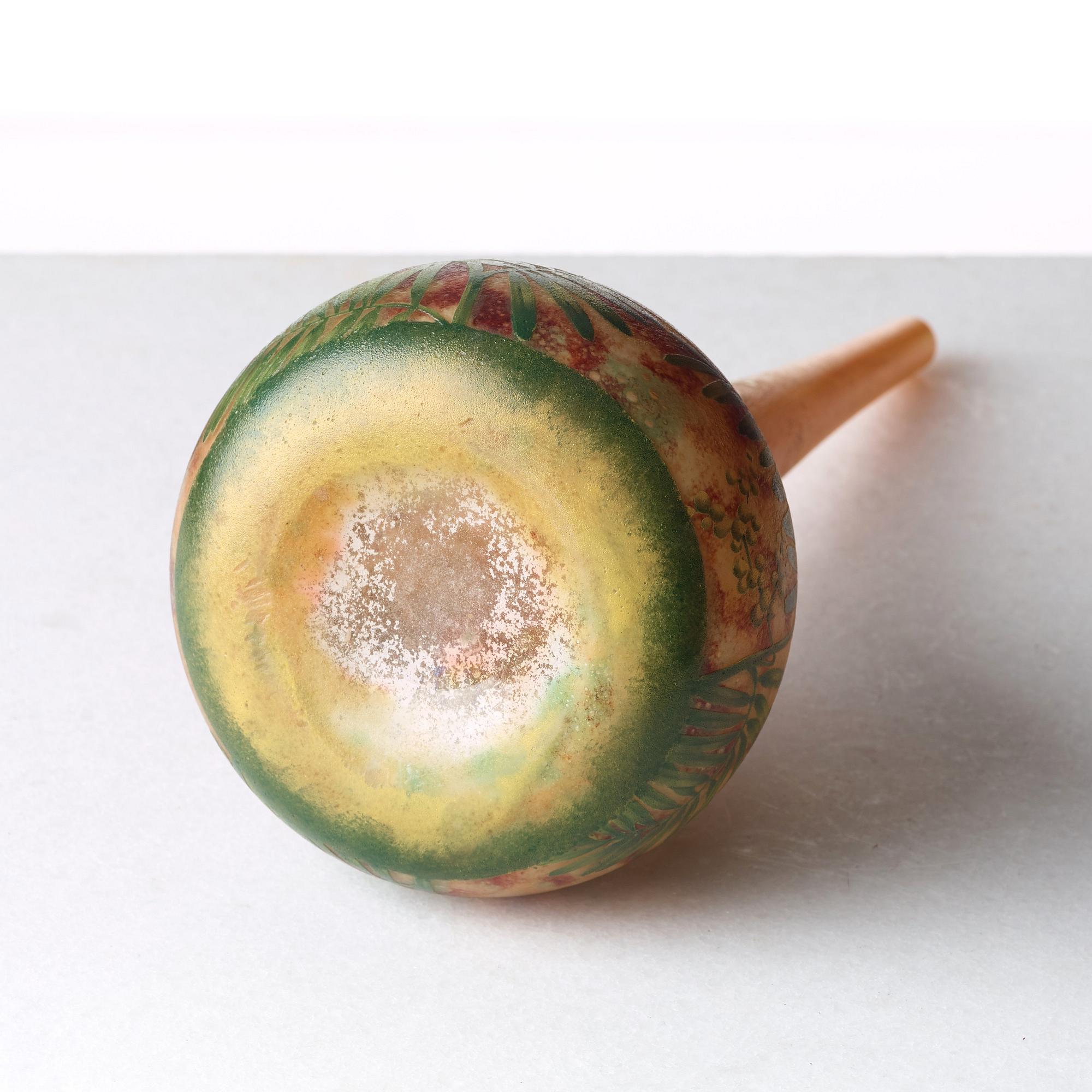 Daum, vas, Nancy, Frankrike, Art Nouveau.